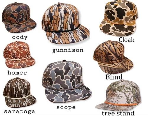 Adult blank camo snapback mesh - blank,